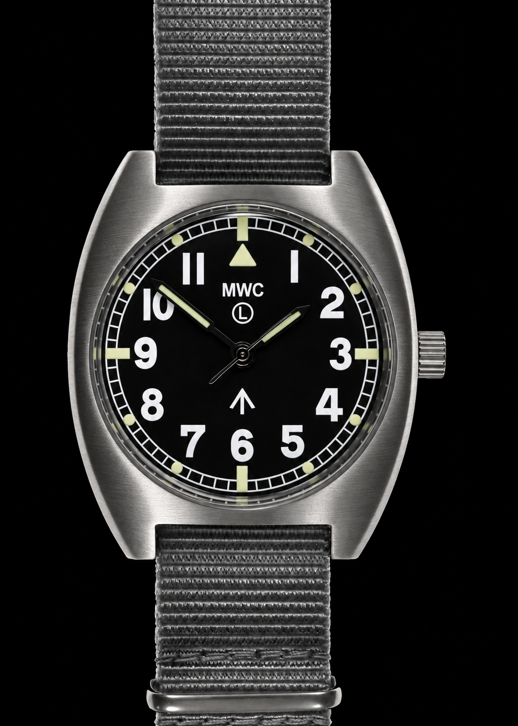 MWC W10 1970's Pattern 17 Jewel Handwound Mechanical Military Watch