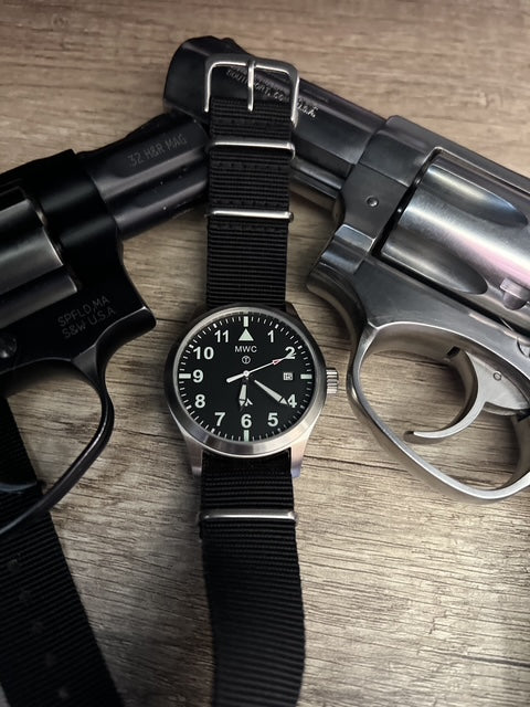 MWC MKIII (100m) 1950's / 60's Pattern Automatic Military Watch in Stainless Steel with Sapphire Crystal