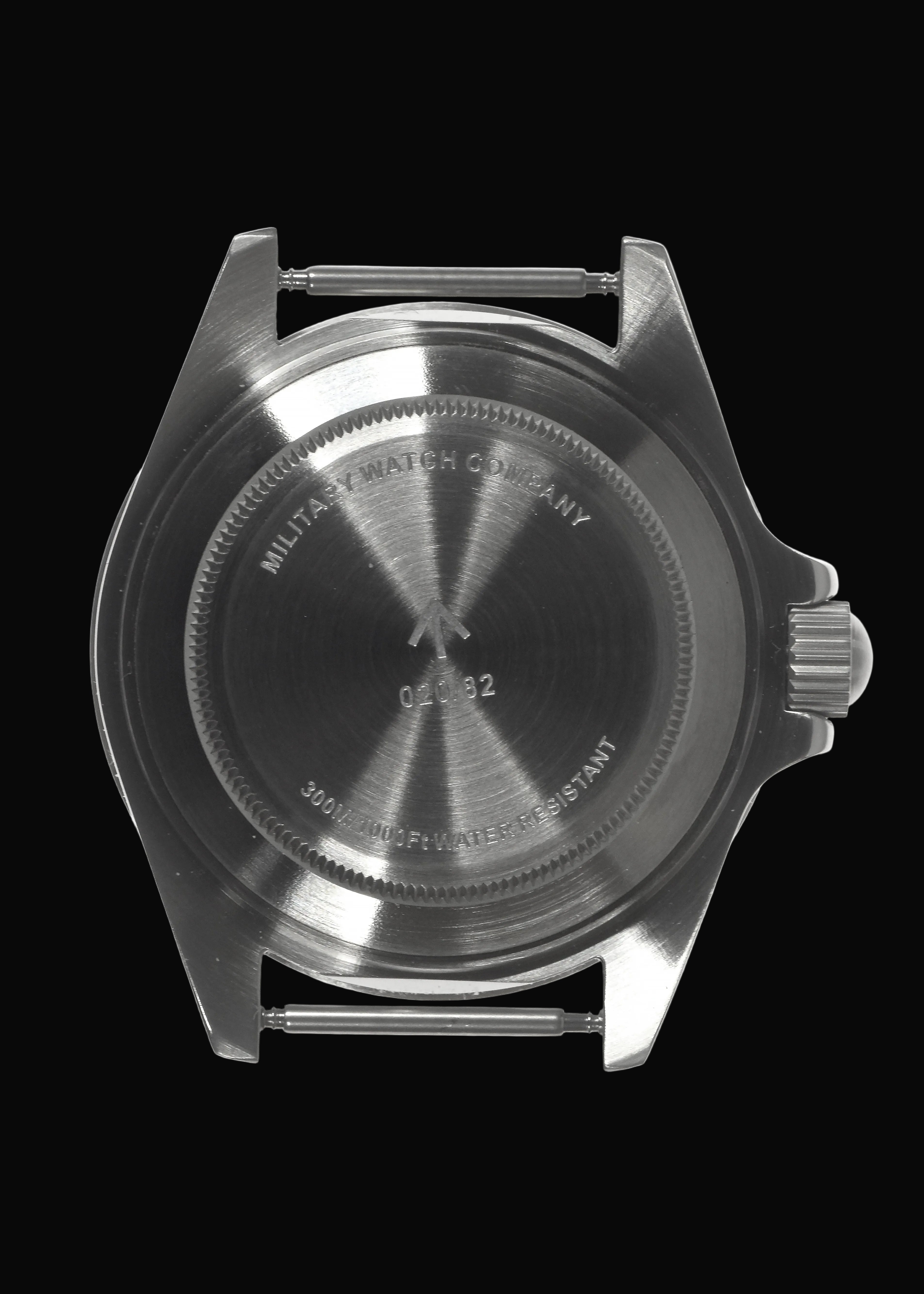 MWC 24 Jewel 1980 Pattern 300m Automatic Military Divers Watch with Sapphire Crystal and Ceramic Bezel on a NATO Webbing Strap (With Date)